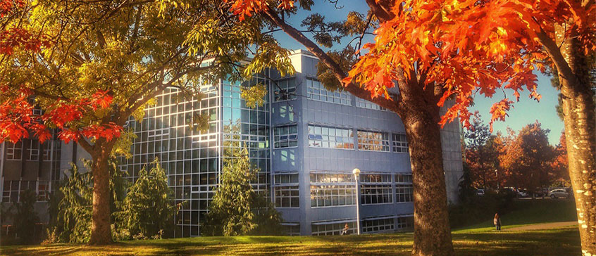 The University of Victoria Campus in the Fall. Photo: Nick Kenrick