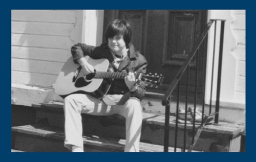 Patrick Walters 13 years old playing guitar.