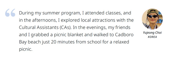 Student testimonial