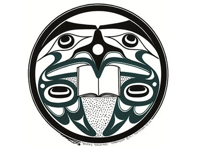 Depiction of artwork - "Raven's teachings" Tsaqwasupp. A. I. Thompson 03/02