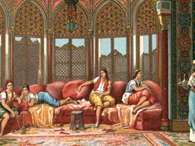 Illustration of Ottoman art