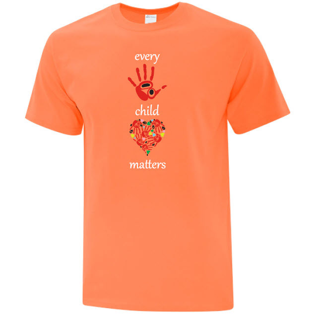 UVic Orange Shirt sold at bookstore