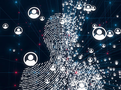 Illustration of Digital Fingerprint