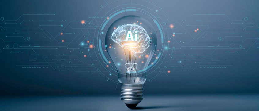 Computer buttons with AI written on it
