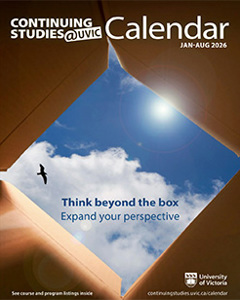 Thumbnail of Continuing Studies course calendar cover.