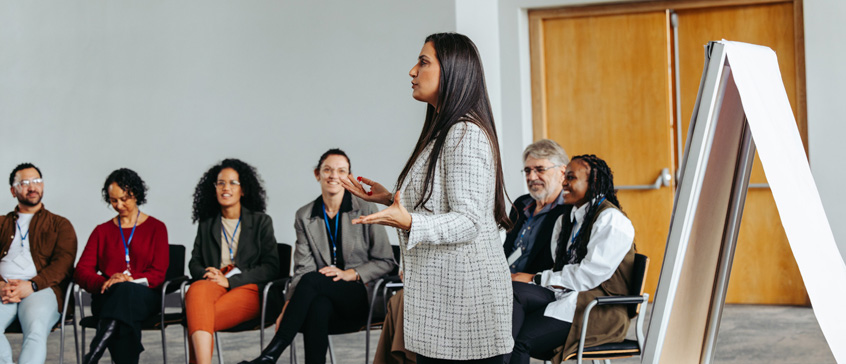 Virtual team meeting, conference room