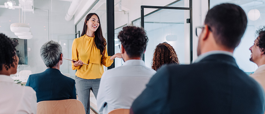Virtual team meeting, conference room