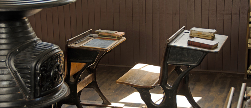 Old school desks