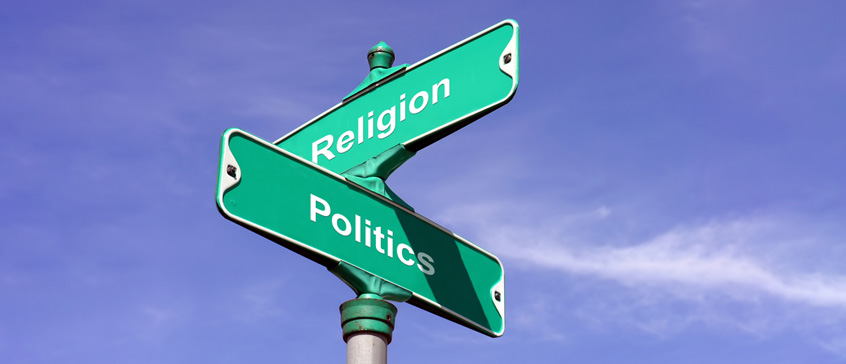 Crossroads: religion and politics